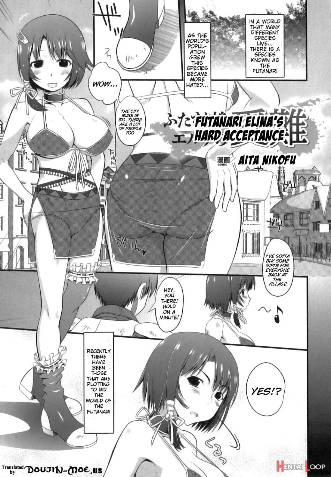 Futanari Musume Eruna No Junan page 1