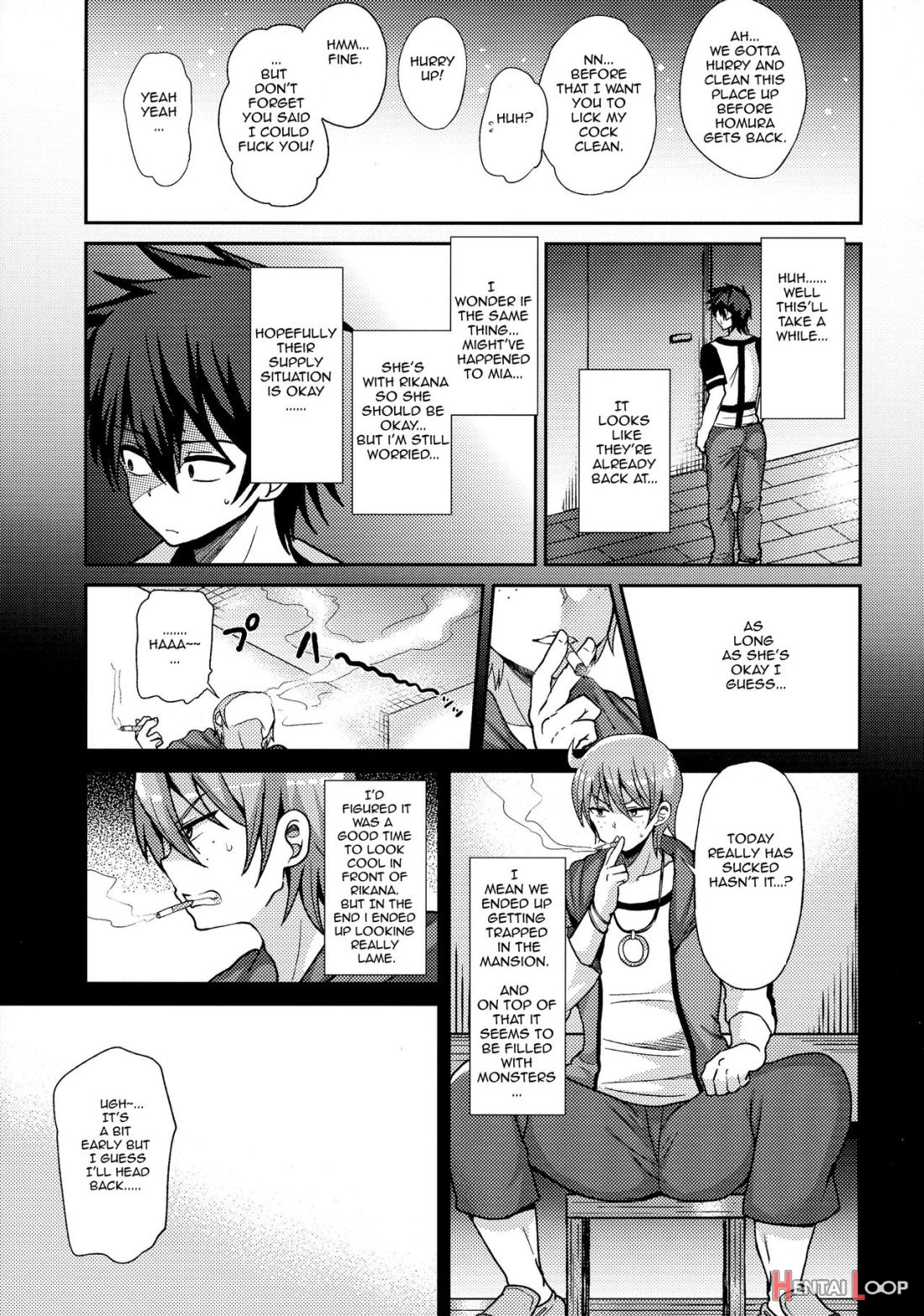 Futanari Ni Naru Kanojo No Aventure page 9