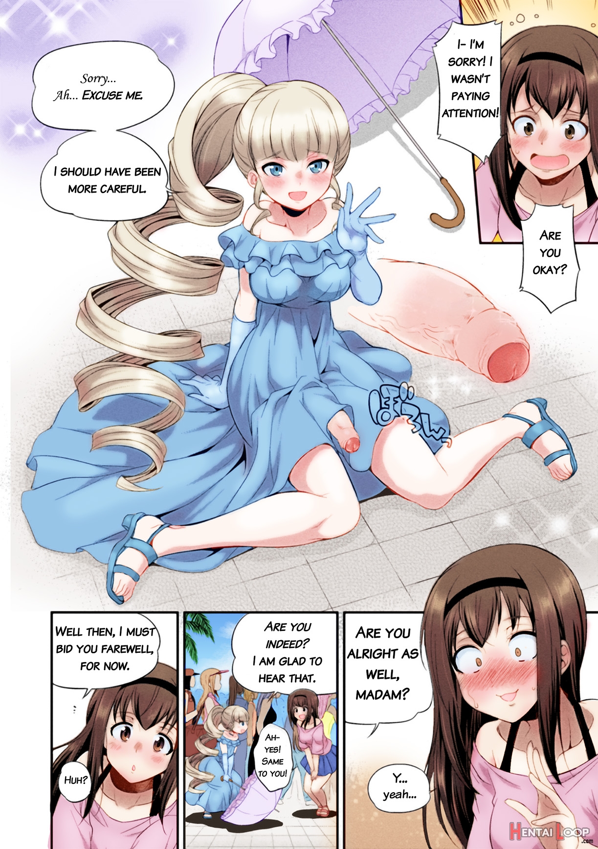 Futanarijima ~the Queen Of Penis~ Ch. 1 page 10