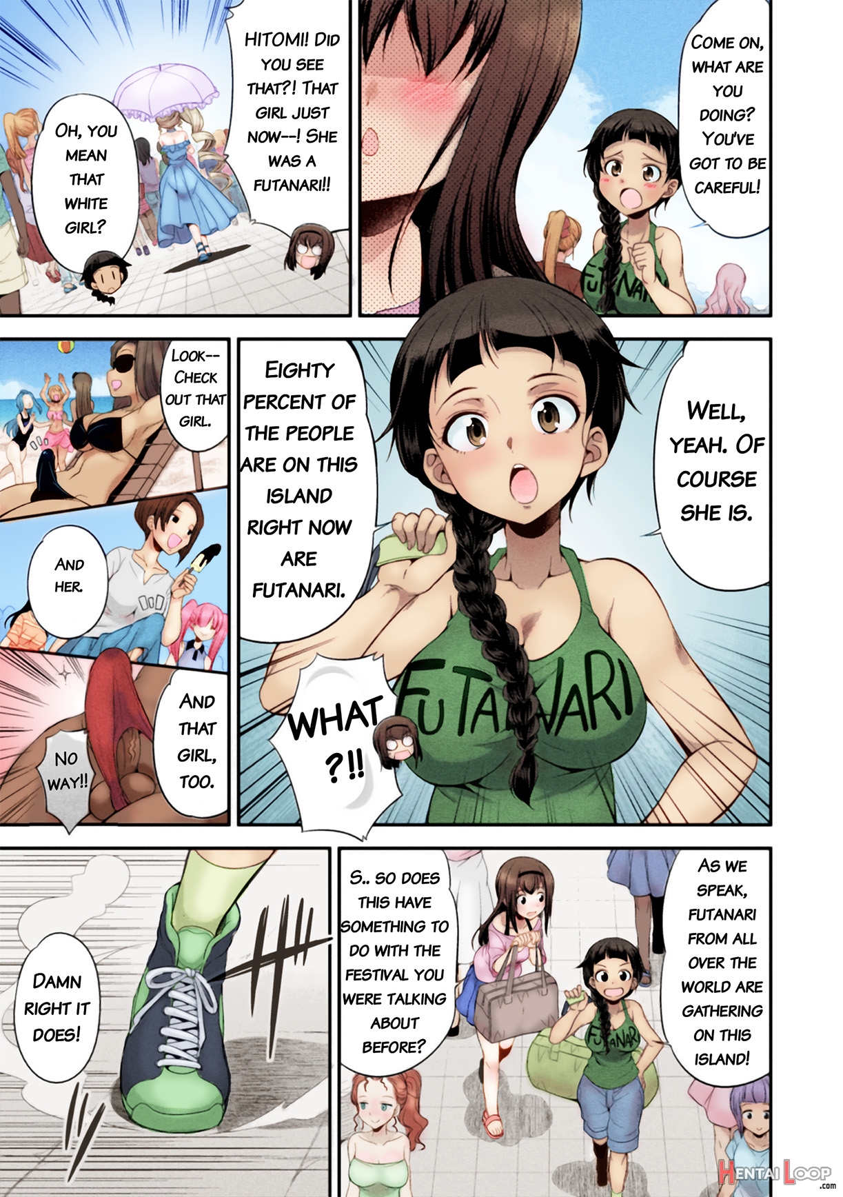 Futanarijima ~the Queen Of Penis~ Ch. 1 page 11