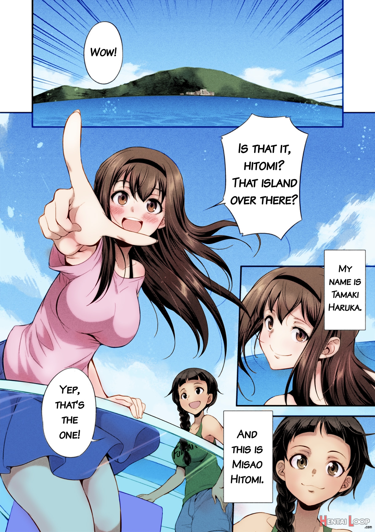 Futanarijima ~the Queen Of Penis~ Ch. 1 page 4