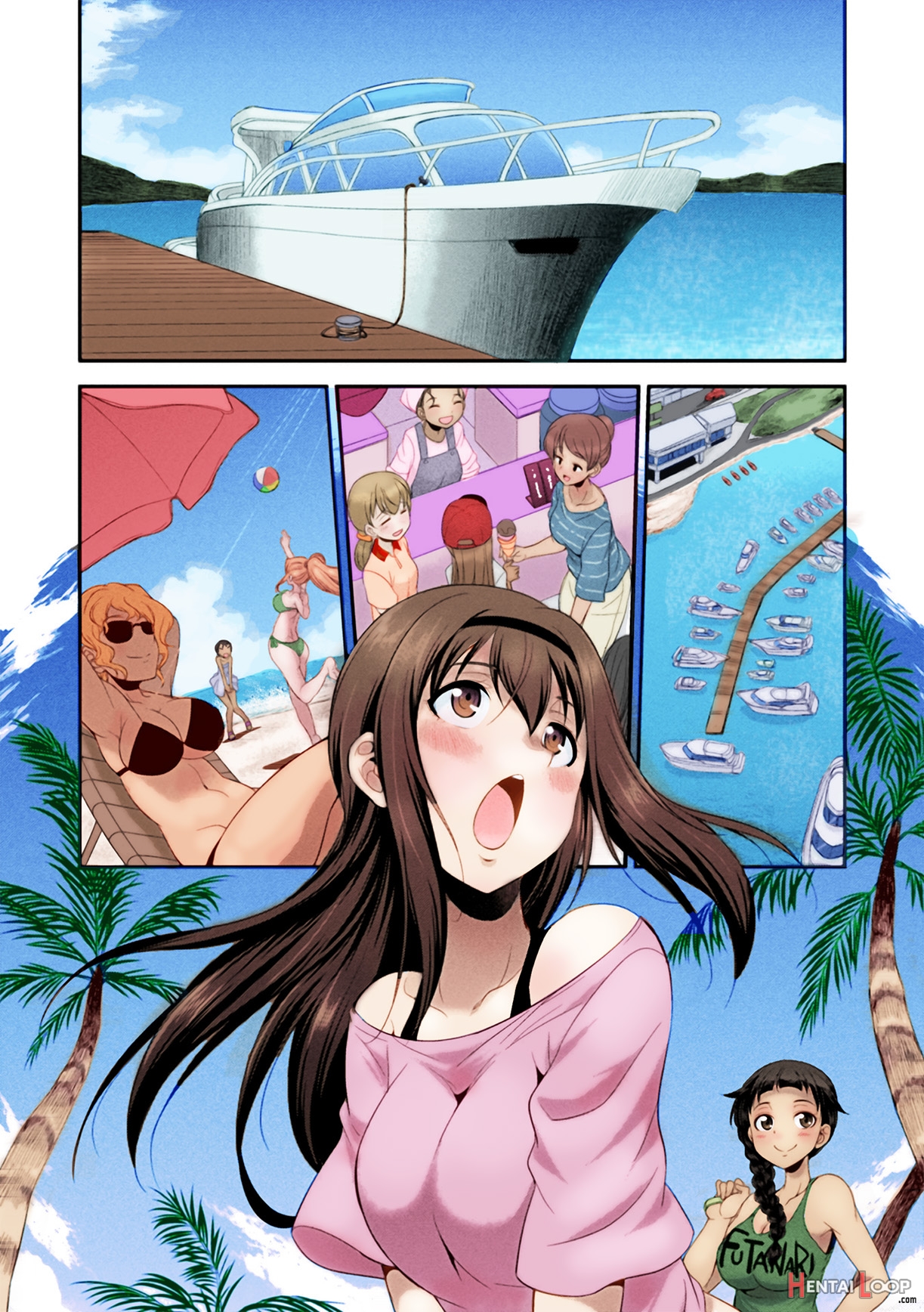 Futanarijima ~the Queen Of Penis~ Ch. 1 page 8