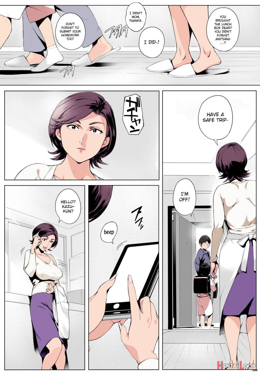 Futei Koubizuma Honoka ~hakkaku Hen~ – Colorized page 4