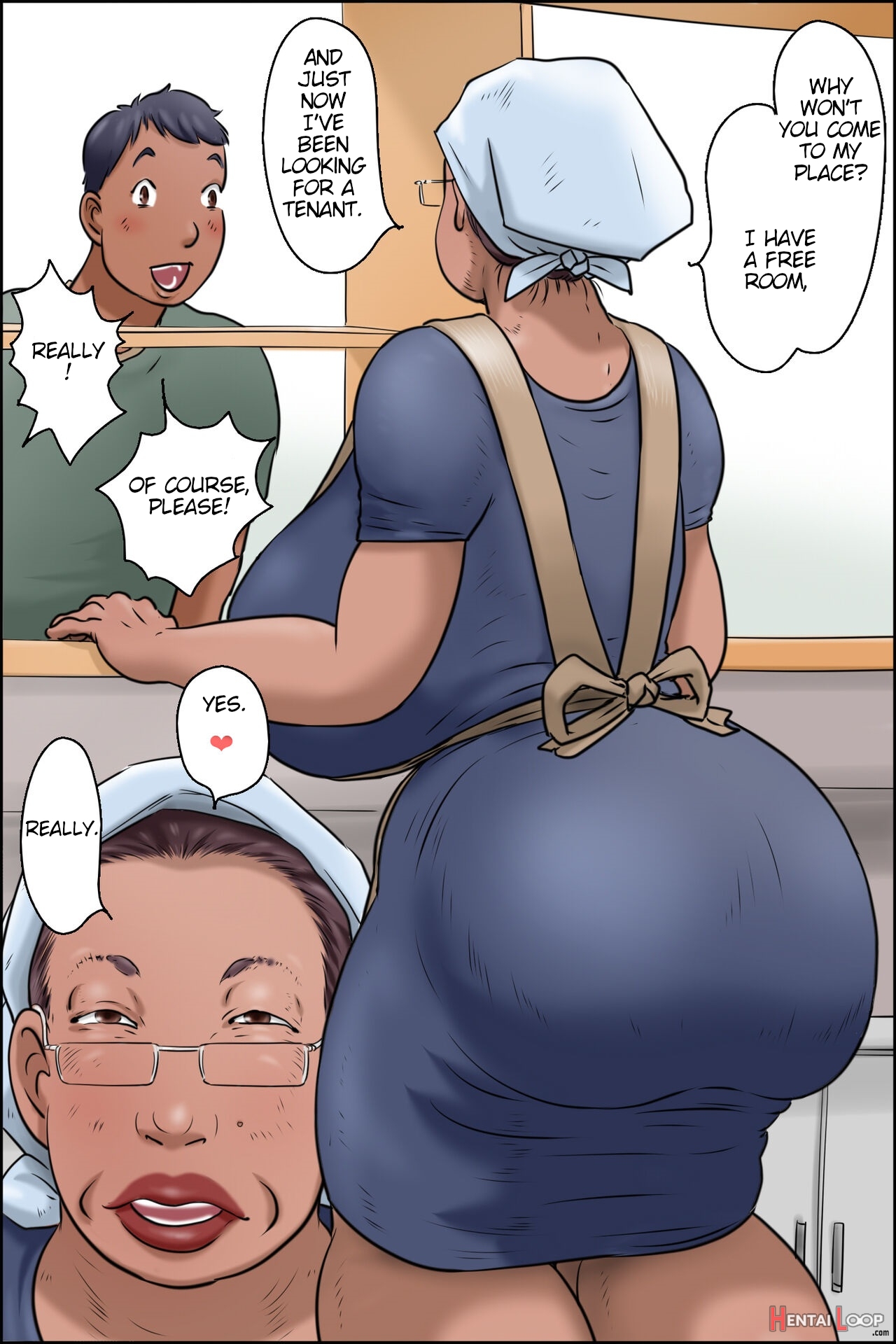 Gakushoku No Oba-chan Kakaku Hikaku-granny From The School Cafeteria page 4