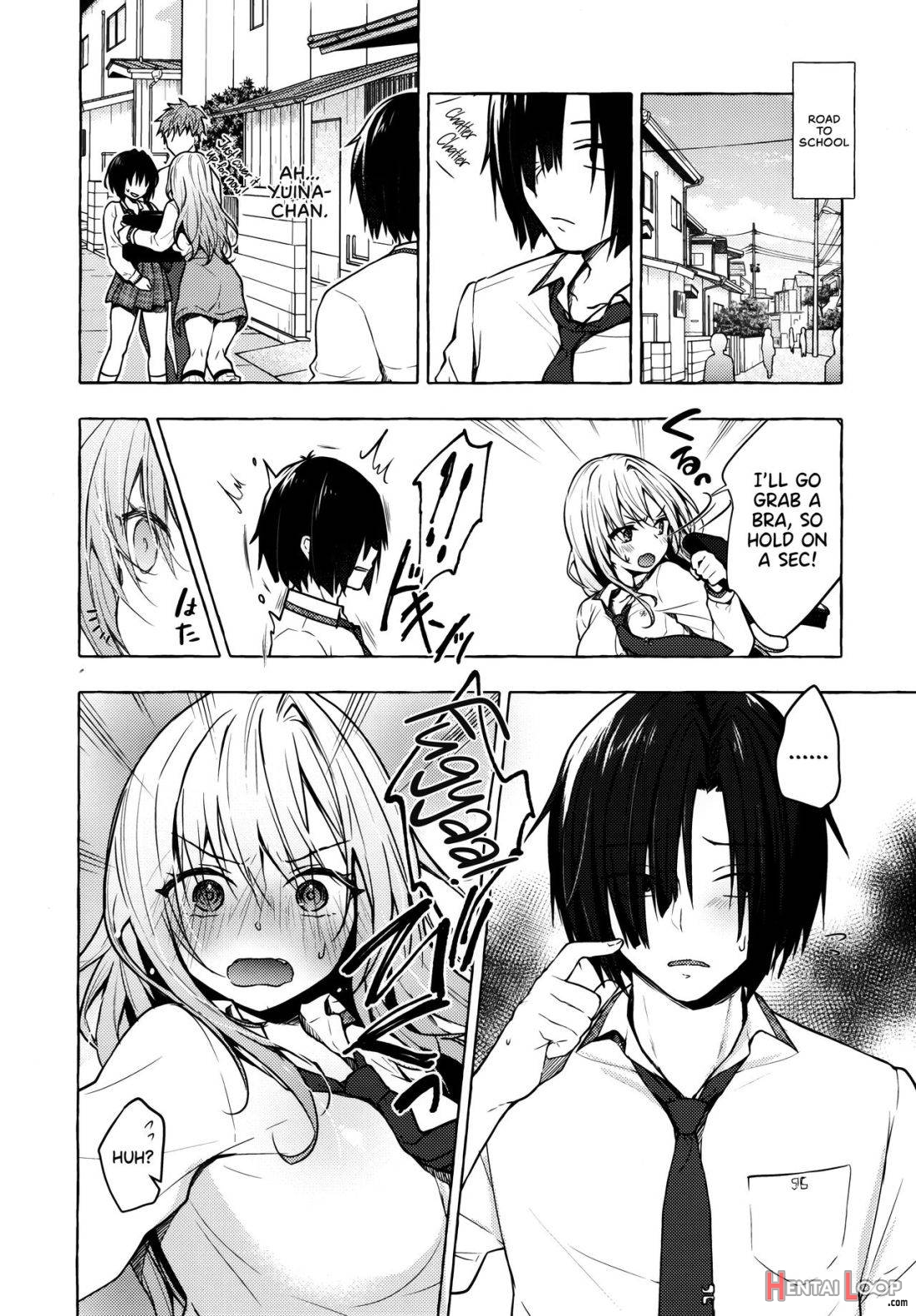 Gal Yuina-chan To Ecchi 2 -kataomoi No Kanojo Ga Boku Ni Sekimen!? page 4