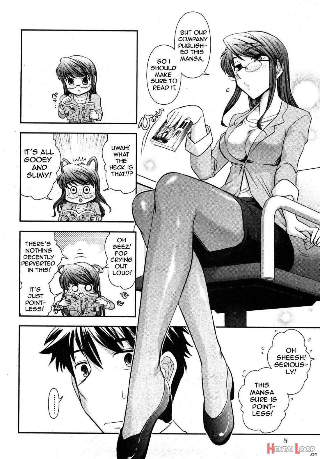 Gekkan Aikawa Henshuuchou 2 page 8