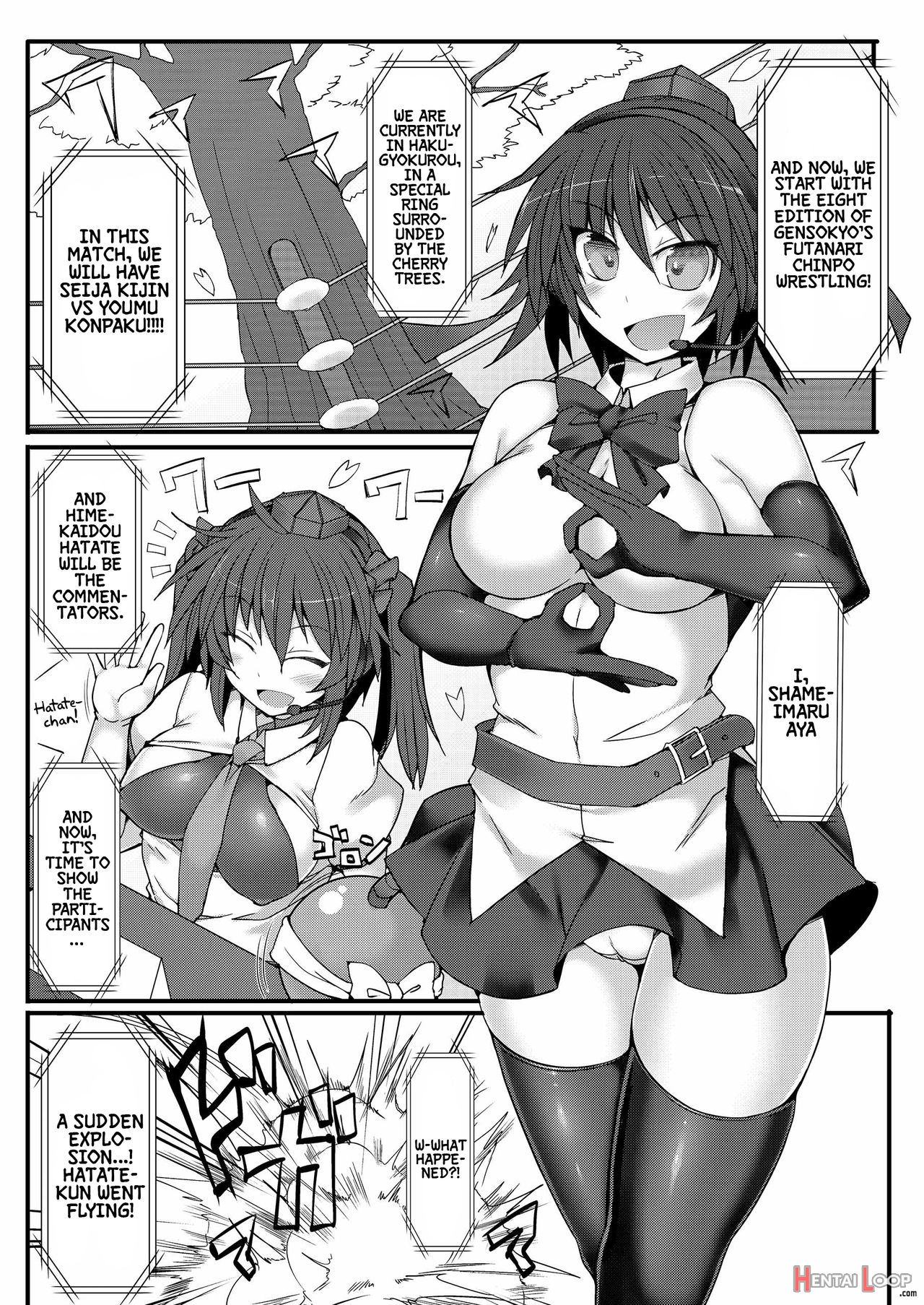 Gensoukyou Futanari Chinpo 8 Youmu Vs Seija page 5