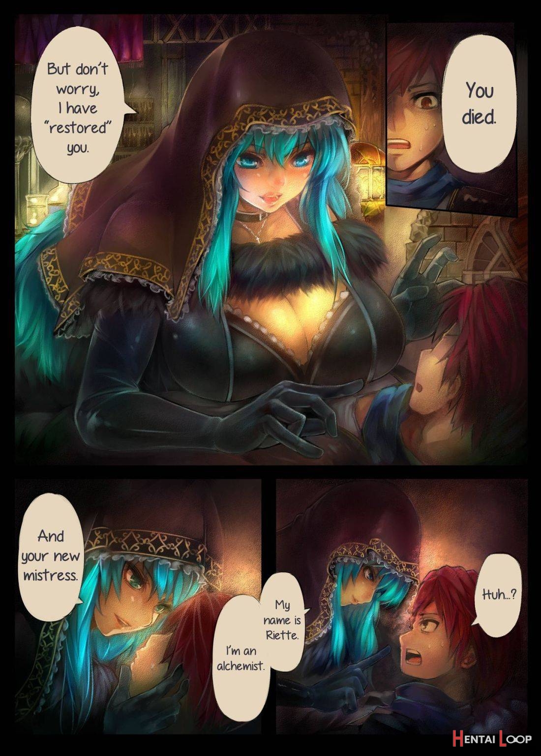 Gothic Metal Riette page 3