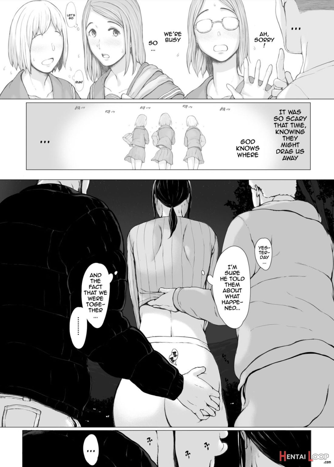 Hahagui 3 ~yarichin Ryokou Hen page 9