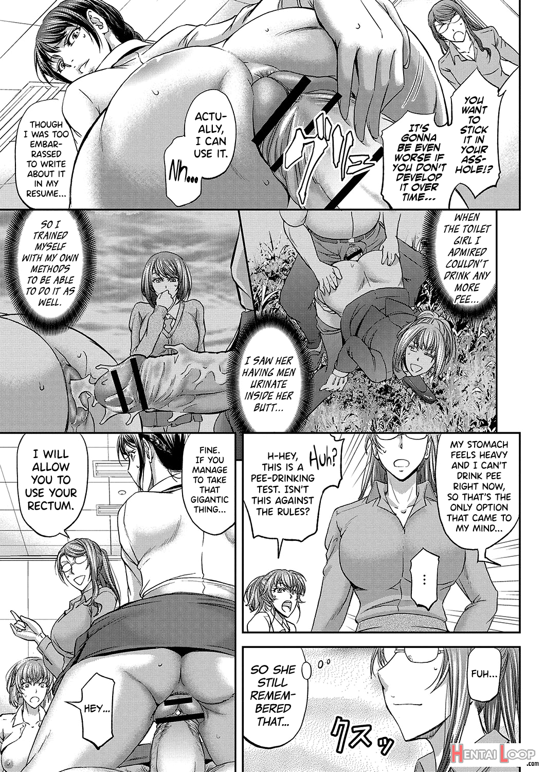 Haken Benjoin ~omorashi Musume To Genkai Innyou~ Ch.1-4 page 21