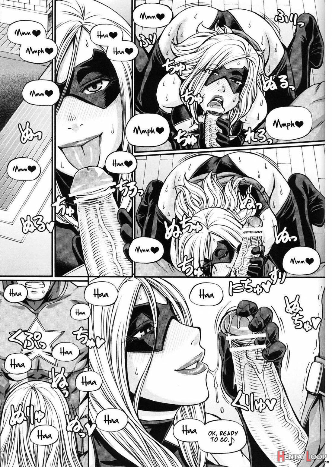 Hamecomi!! The Ahengers page 40