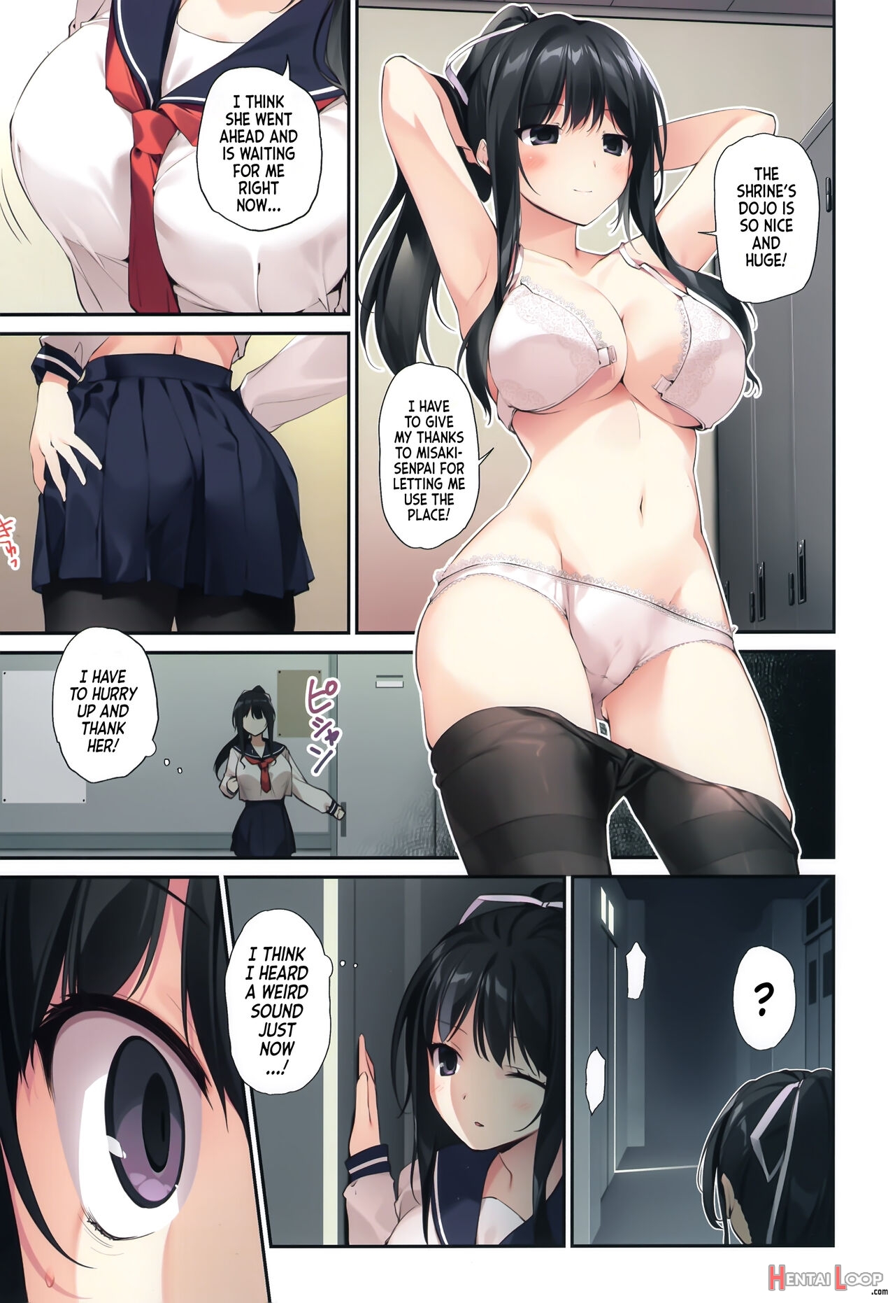 Harem Summer -seiso Bitch Na Miko Senpai 2 page 12