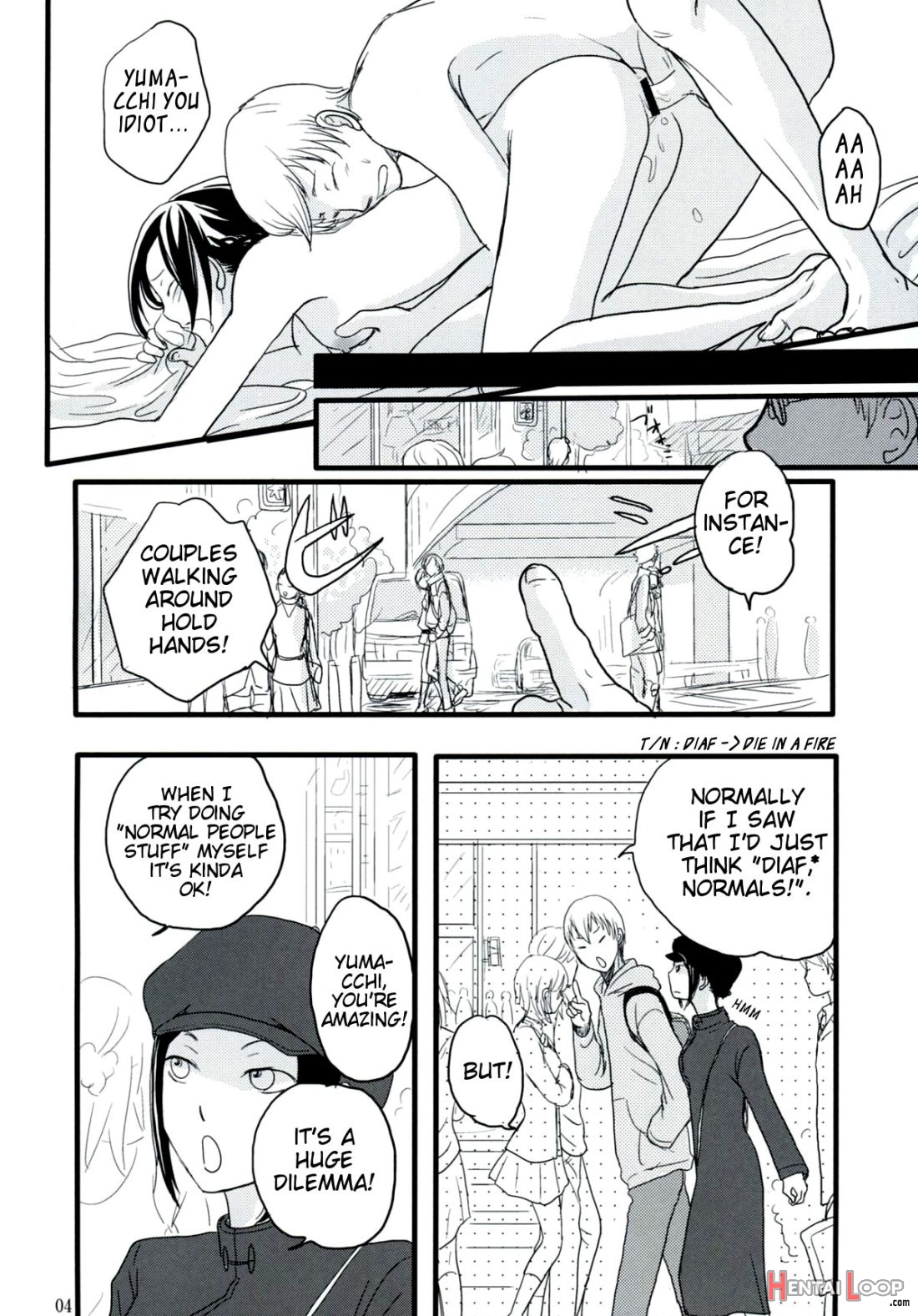 Hazama De Toiki Morasu Futari page 3