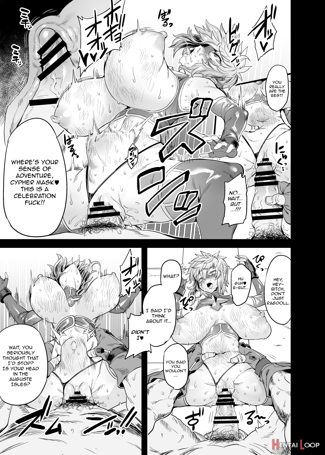 Hentai Ts Luchador Gran-chan page 18