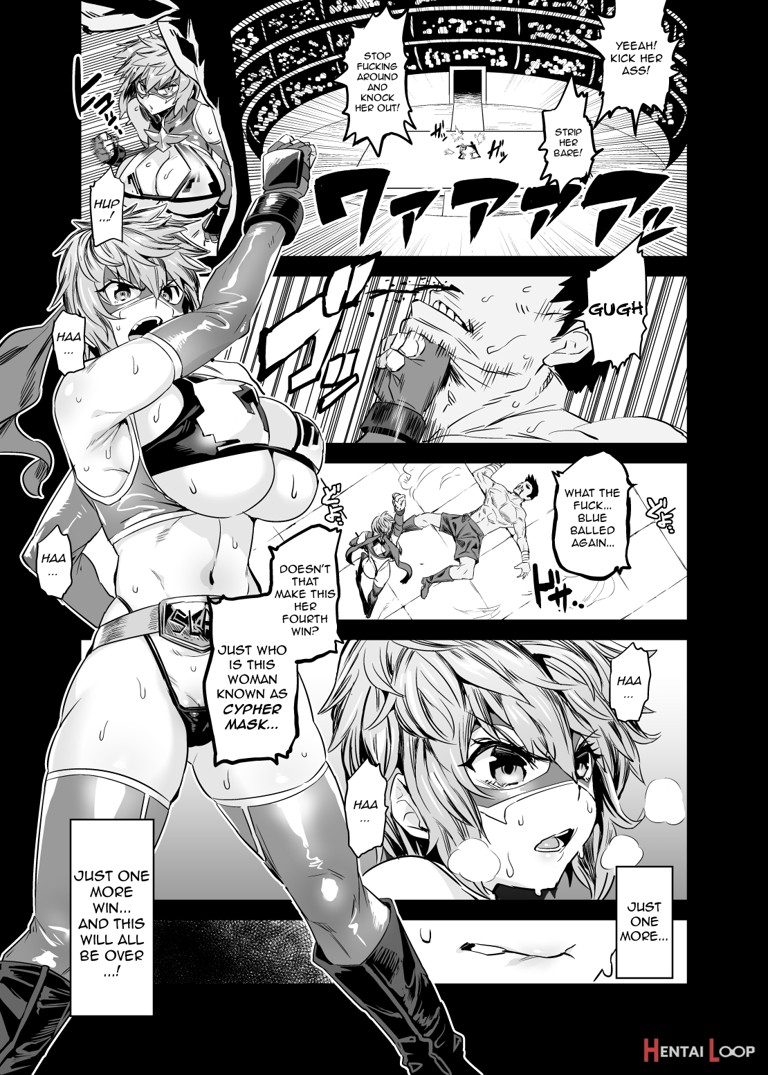 Hentai Ts Luchador Gran-chan page 2