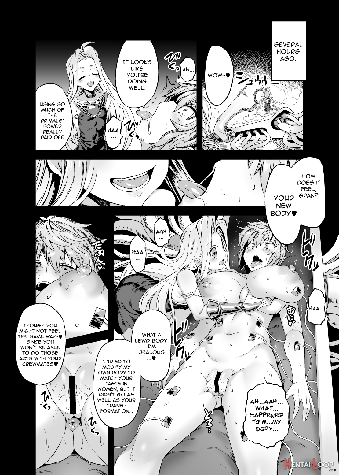 Hentai Ts Luchador Gran-chan page 3
