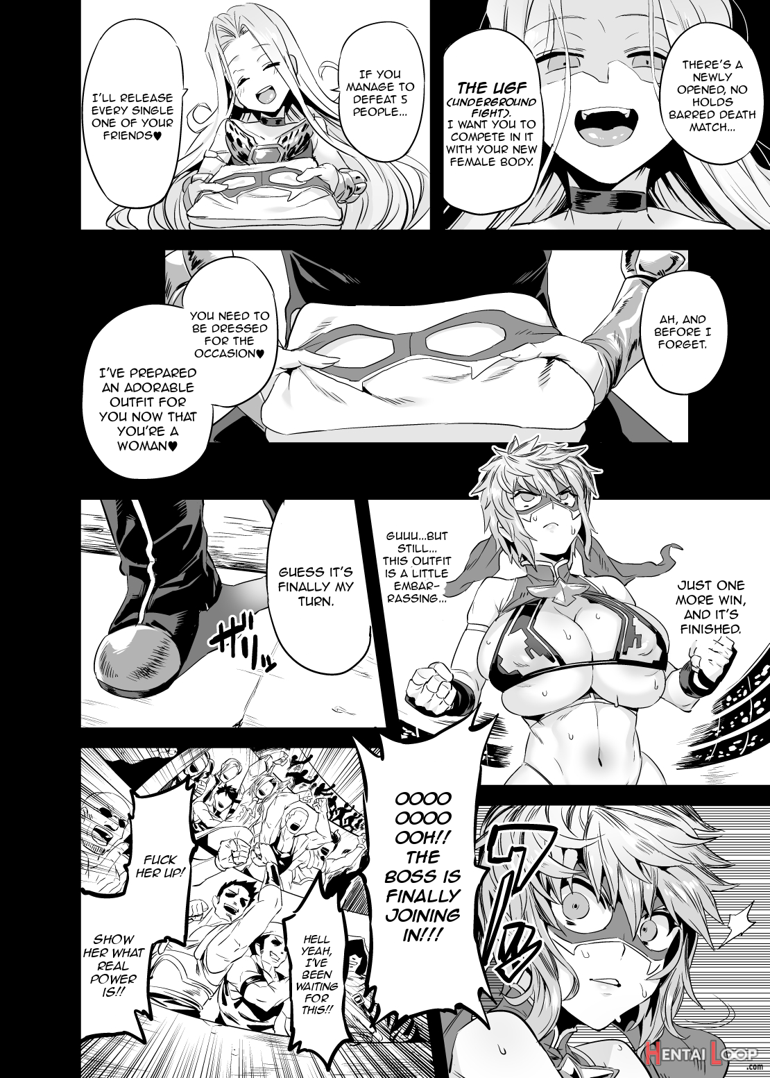 Hentai Ts Luchador Gran-chan page 7
