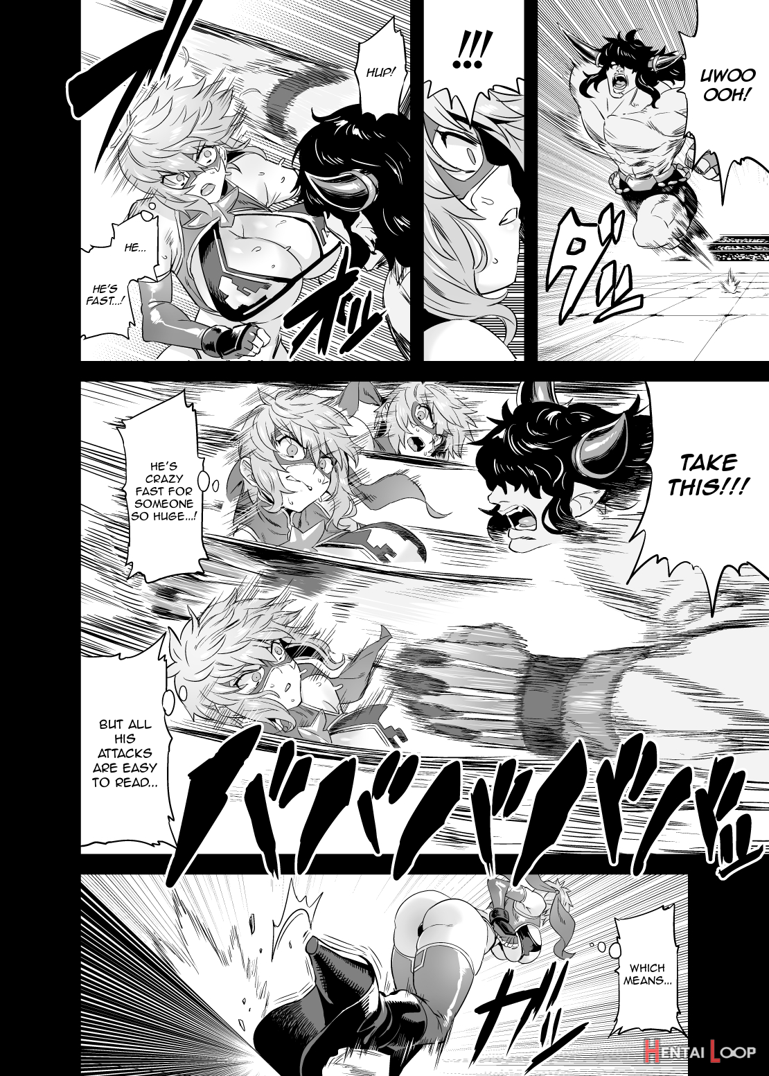 Hentai Ts Luchador Gran-chan page 9