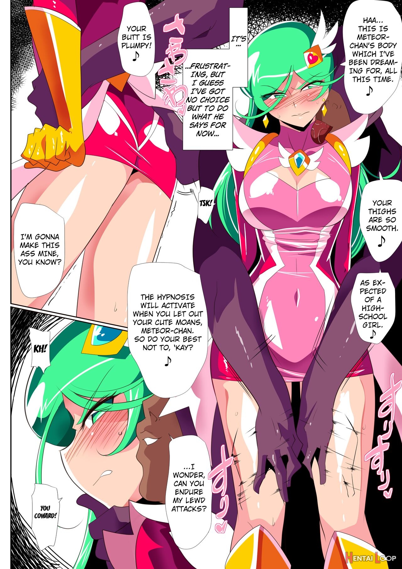 Heroine Lose 2 Psycho Lady Meteor Hen Psycho Power Heroine Vs Kyousei Chikan Choukyou! page 4