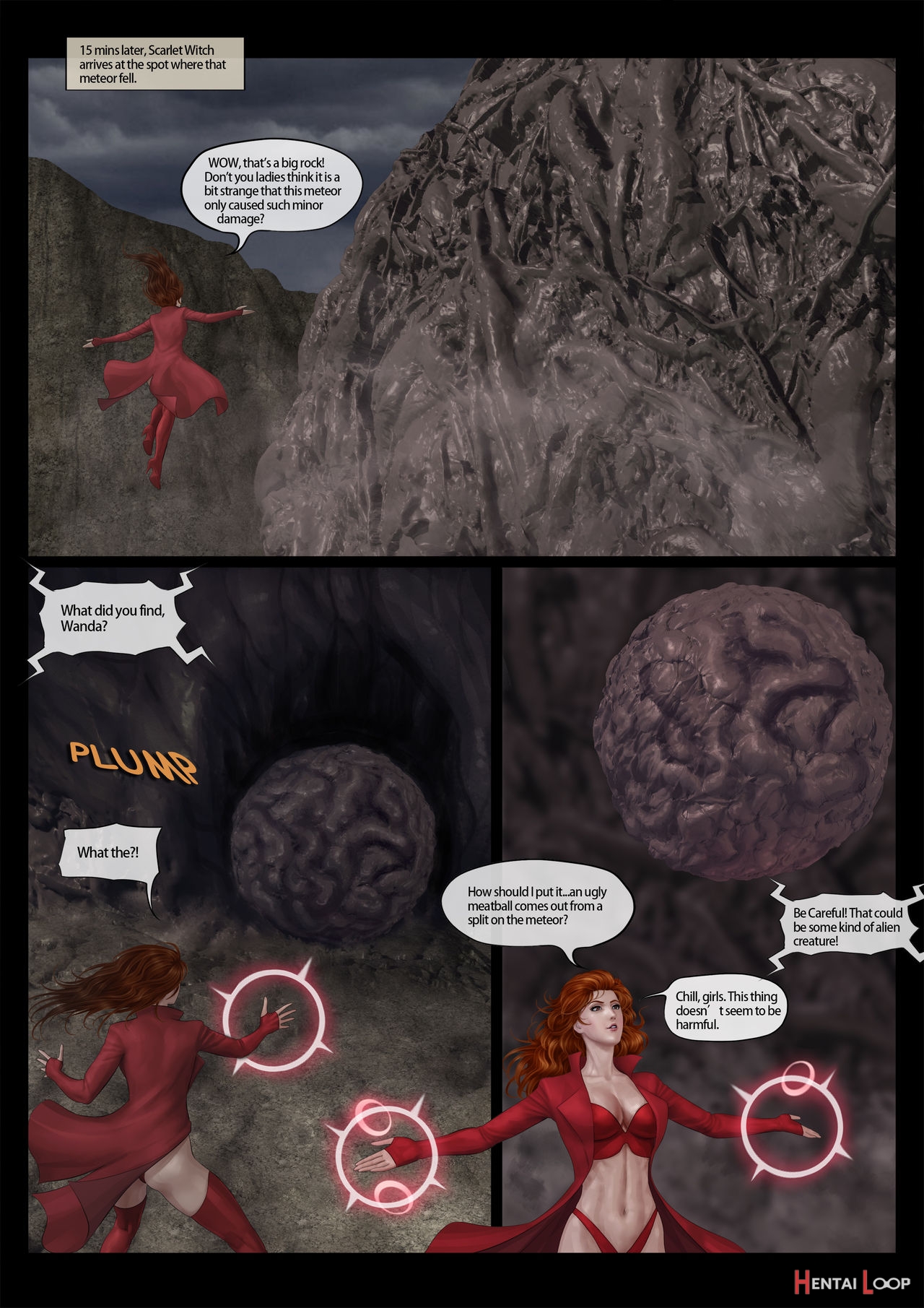 Heroines' Pussyventure page 4