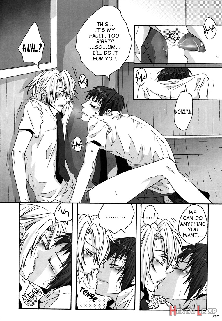 Hey! Koizumi, Let Me Bite You! page 15