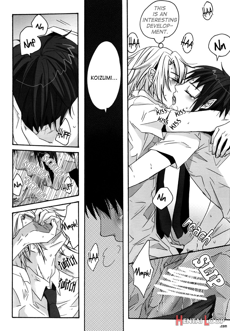 Hey! Koizumi, Let Me Bite You! page 16