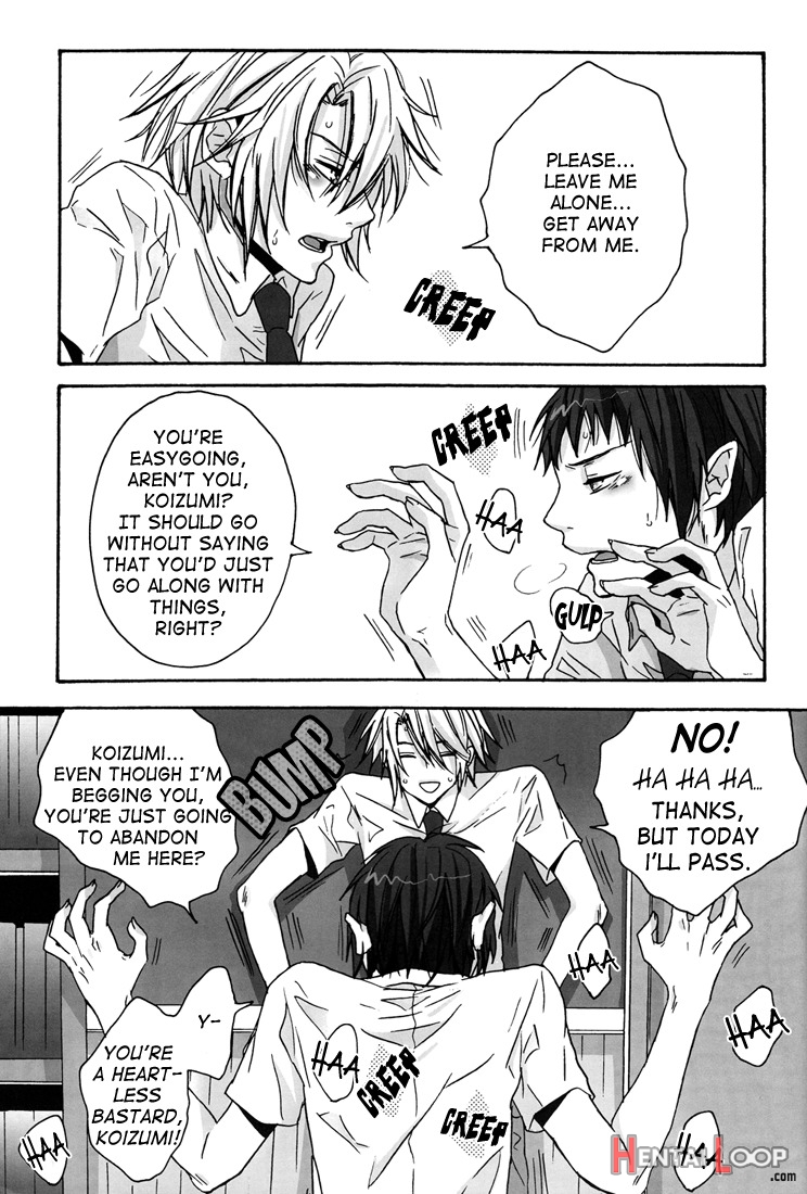 Hey! Koizumi, Let Me Bite You! page 2