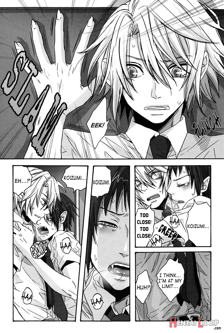 Hey! Koizumi, Let Me Bite You! page 3