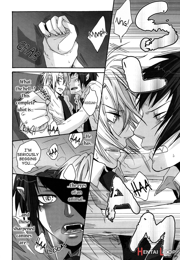 Hey! Koizumi, Let Me Bite You! page 5