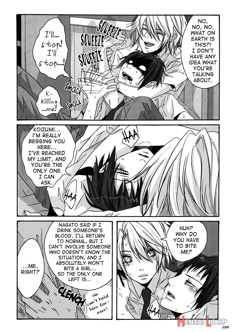 Hey! Koizumi, Let Me Bite You! page 9