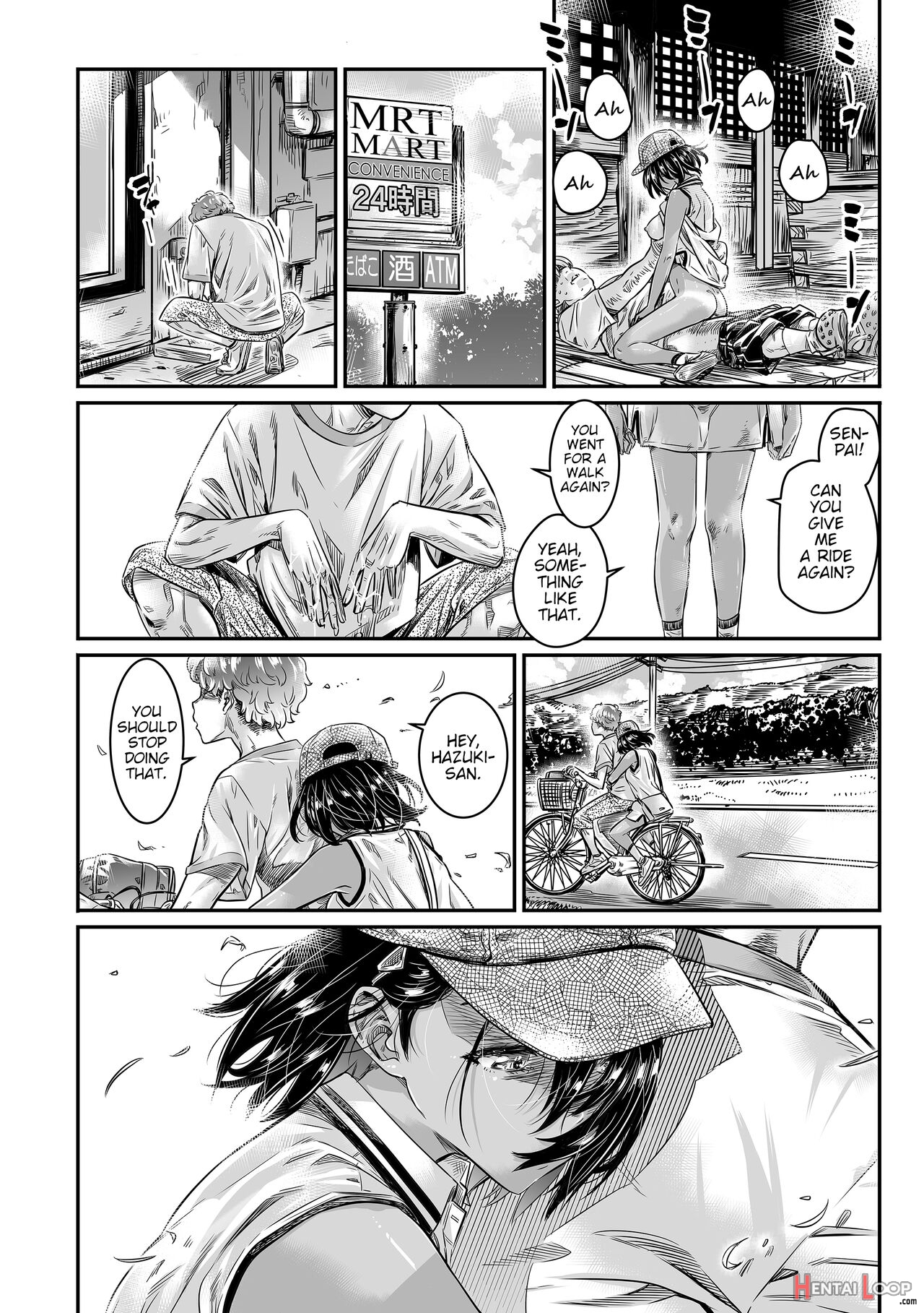 Hiyake No Bitch Shoujo Wa, Doutei No Senpai O Yagai Sex Ni Sasou page 11