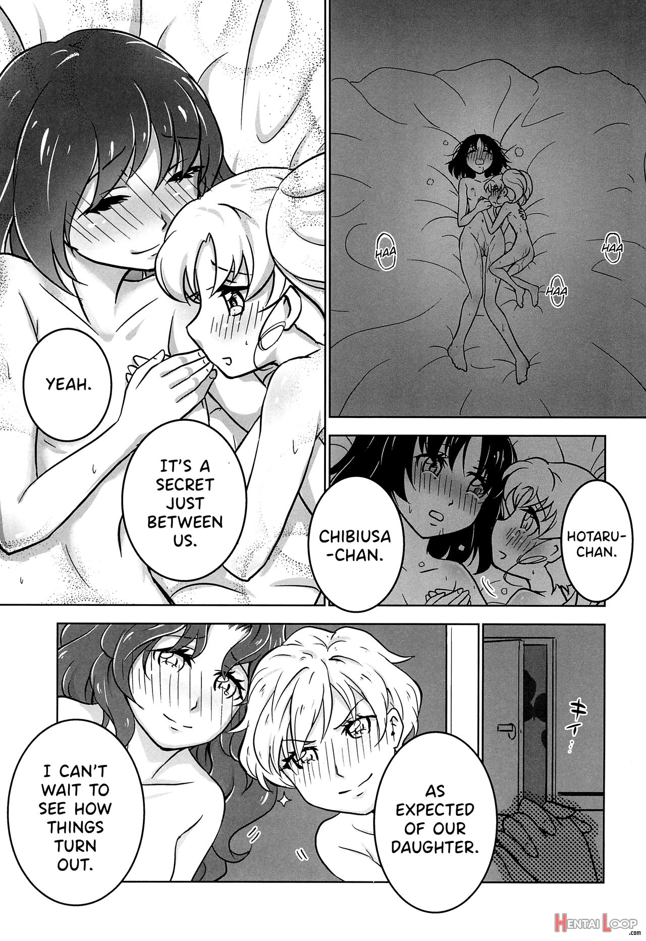 Hotaru To Chibiusa No Hajimete No Naisho page 17