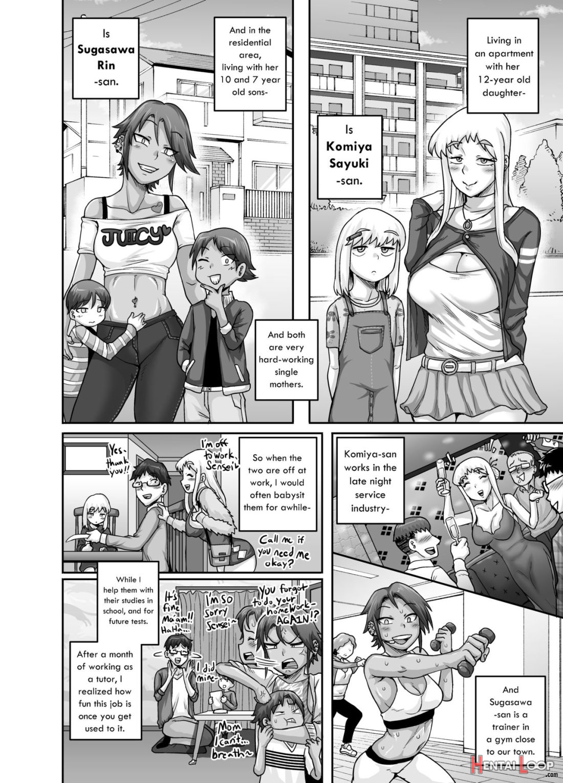 Hungry Single Mothers ~ochinpo Oogui Kaa-san-tachi Ni Taberareru Ore~ page 5