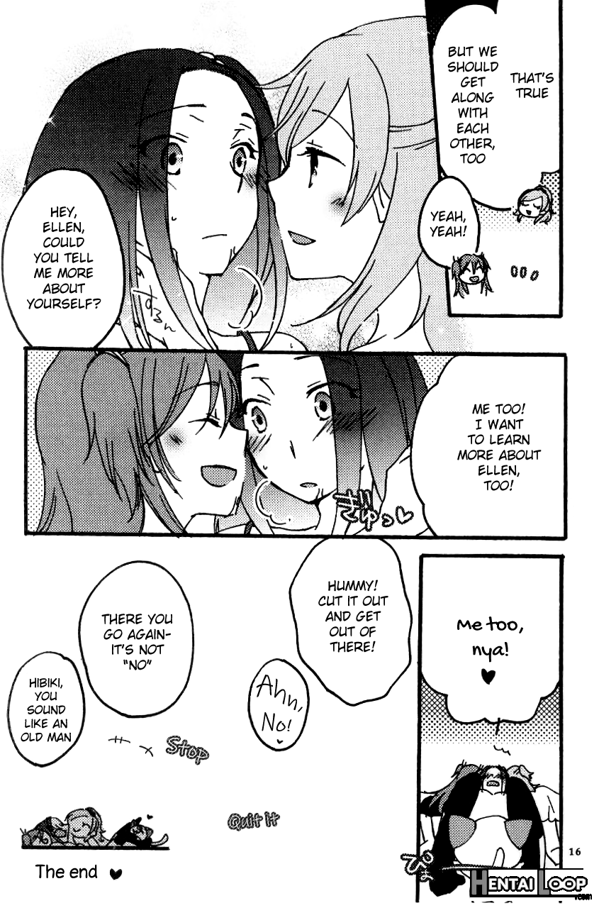 I Want To Bond With Hibiki And Kanade! page 16