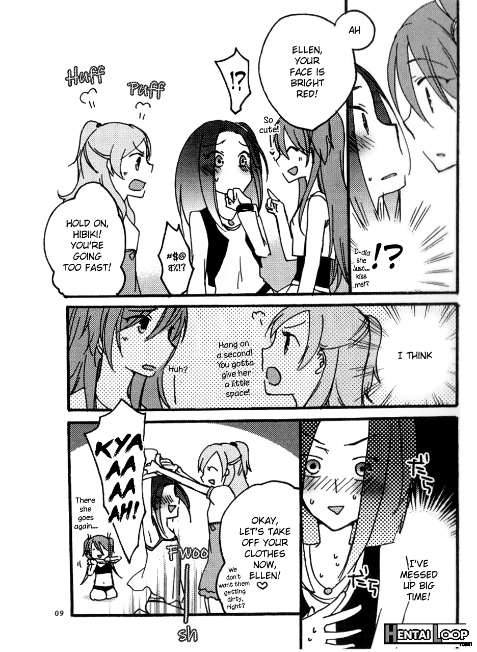 I Want To Bond With Hibiki And Kanade! page 9
