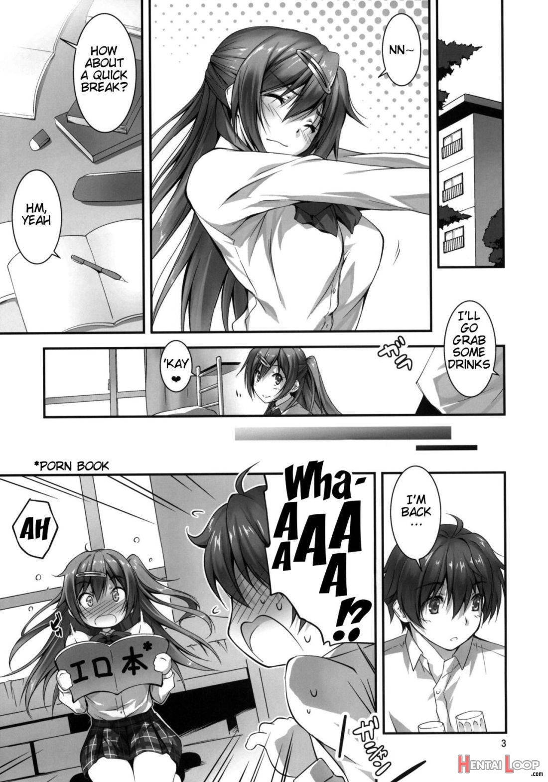 I Want To Have Lewd Sex With Nibutani-san!! page 3