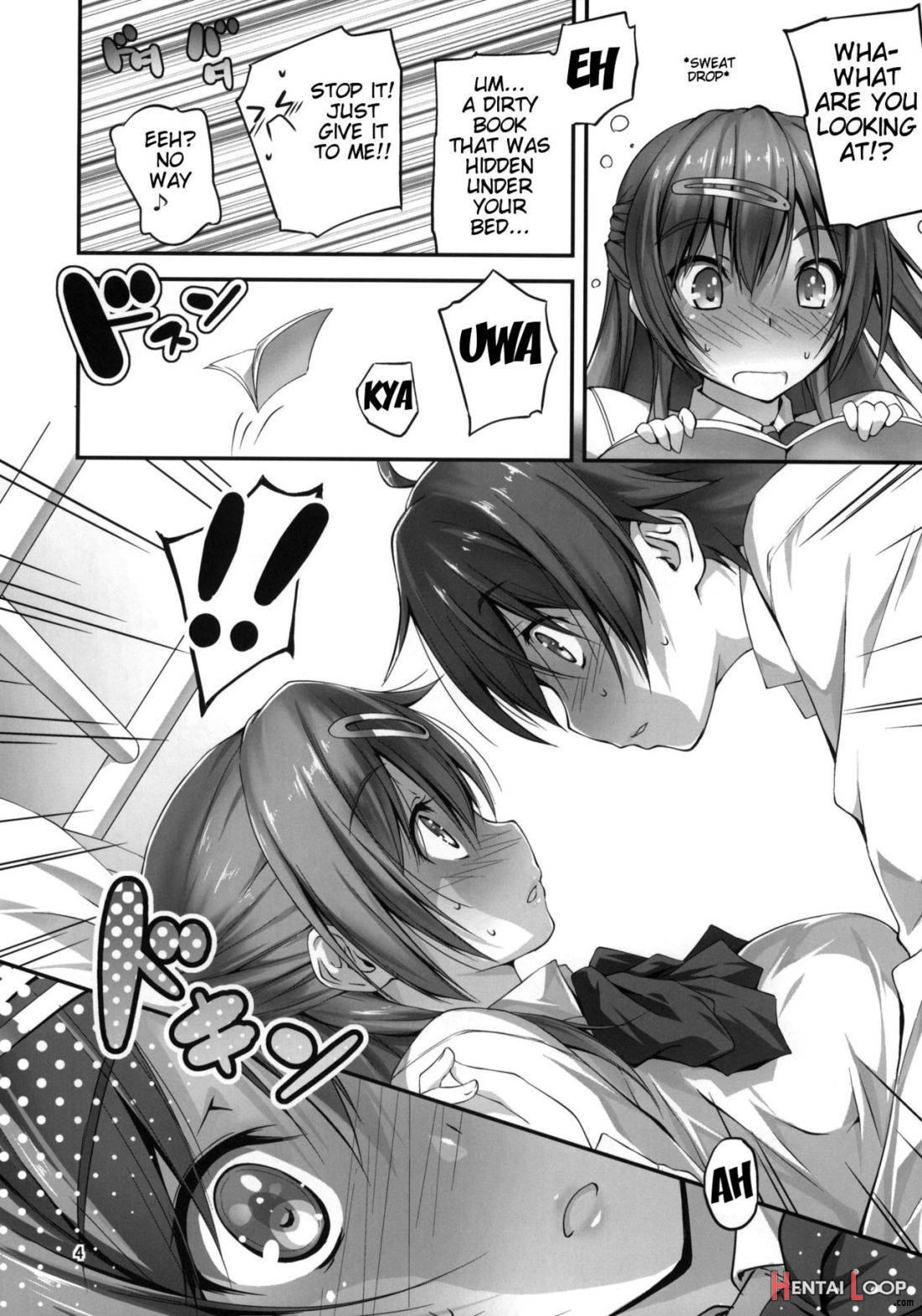 I Want To Have Lewd Sex With Nibutani-san!! page 4