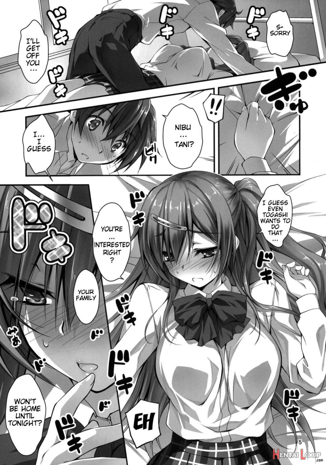 I Want To Have Lewd Sex With Nibutani-san!! page 5
