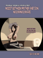 Incest Between A Mother And Her Son Nozokinozokare page 1