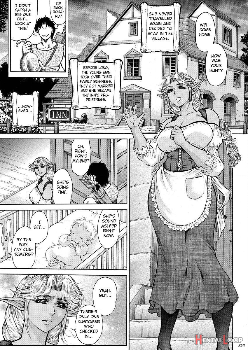 Inran Dark Elf Bonyuu Onsen Yado page 3