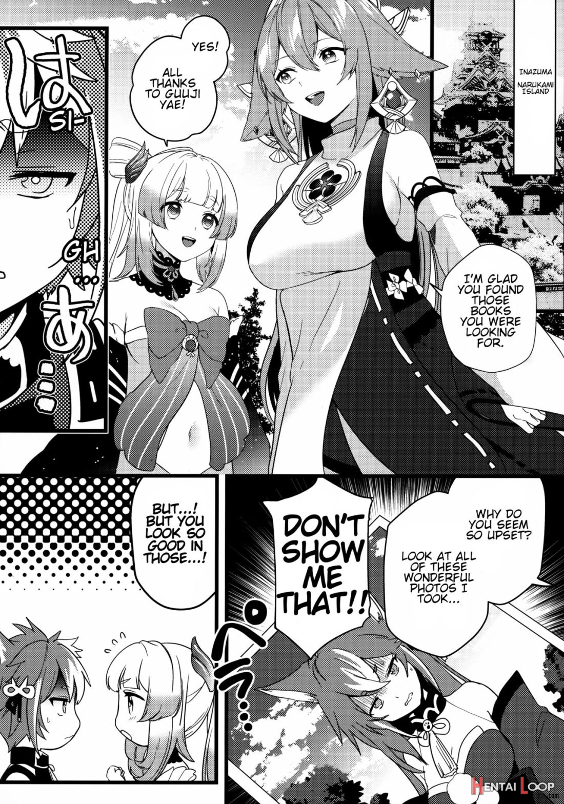 Inu To Kitsune Ga Majiwaru Yoru Ni page 3