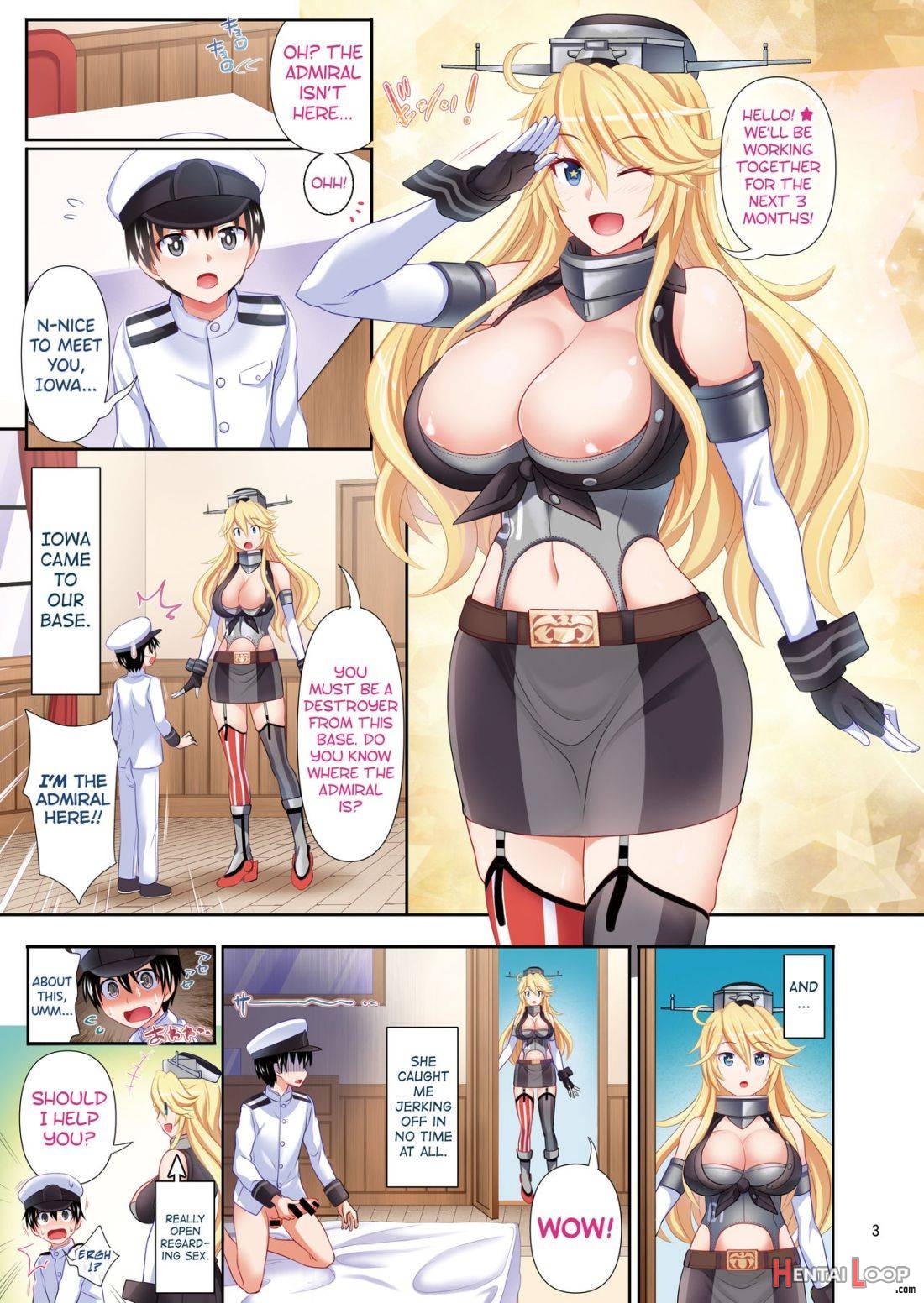 Iowa-san Ga Yattekita★ page 2