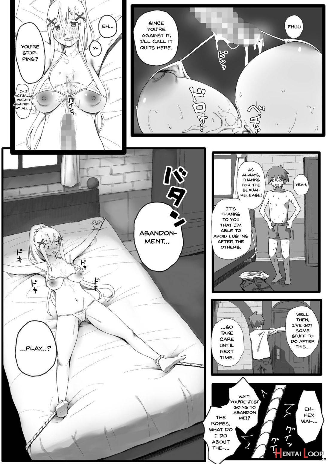 Isekai Tensei Shita Saki De Party Member Zenin To Naisho De Ecchi Shiteru Neet page 23