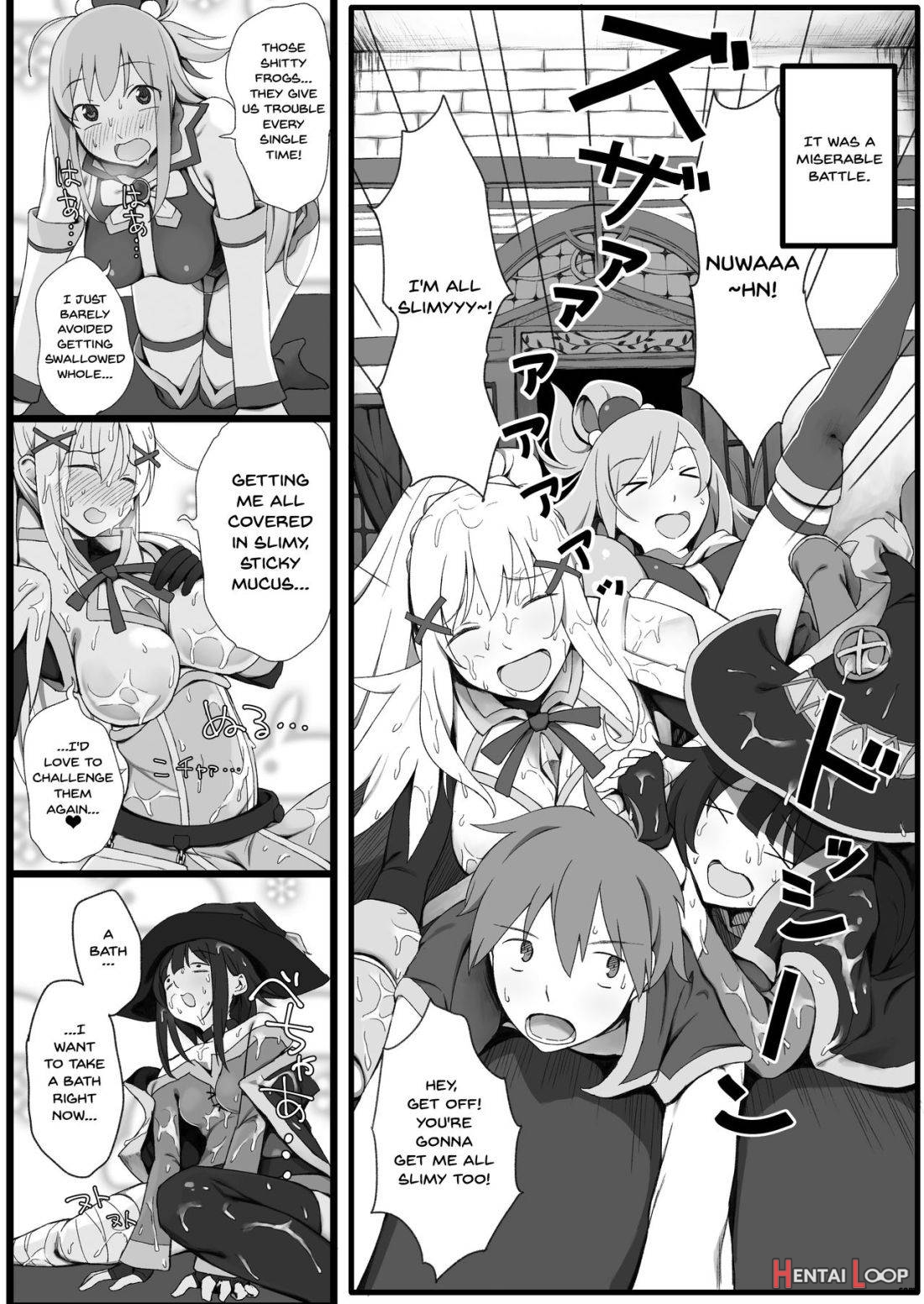 Isekai Tensei Shita Saki De Party Member Zenin To Naisho De Ecchi Shiteru Neet page 3