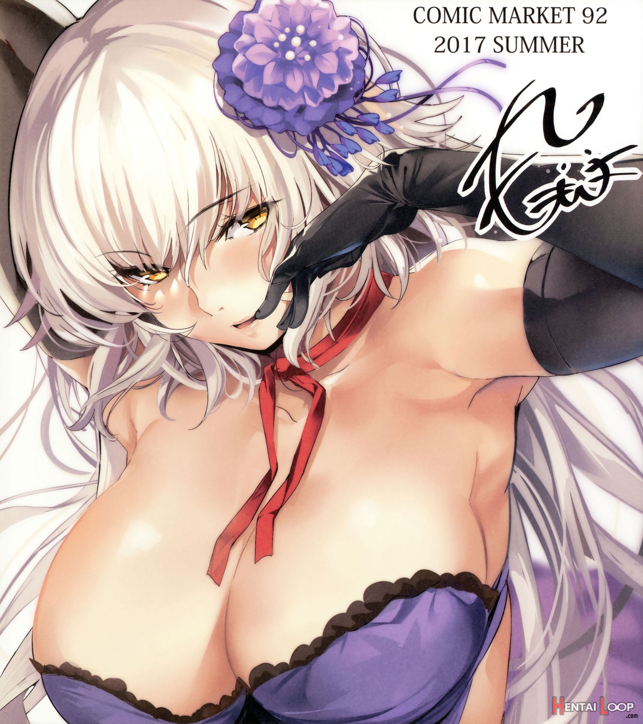 Jeanne Alter Ni Onegai Shitai? + Omake Shikishi – Decensored page 20