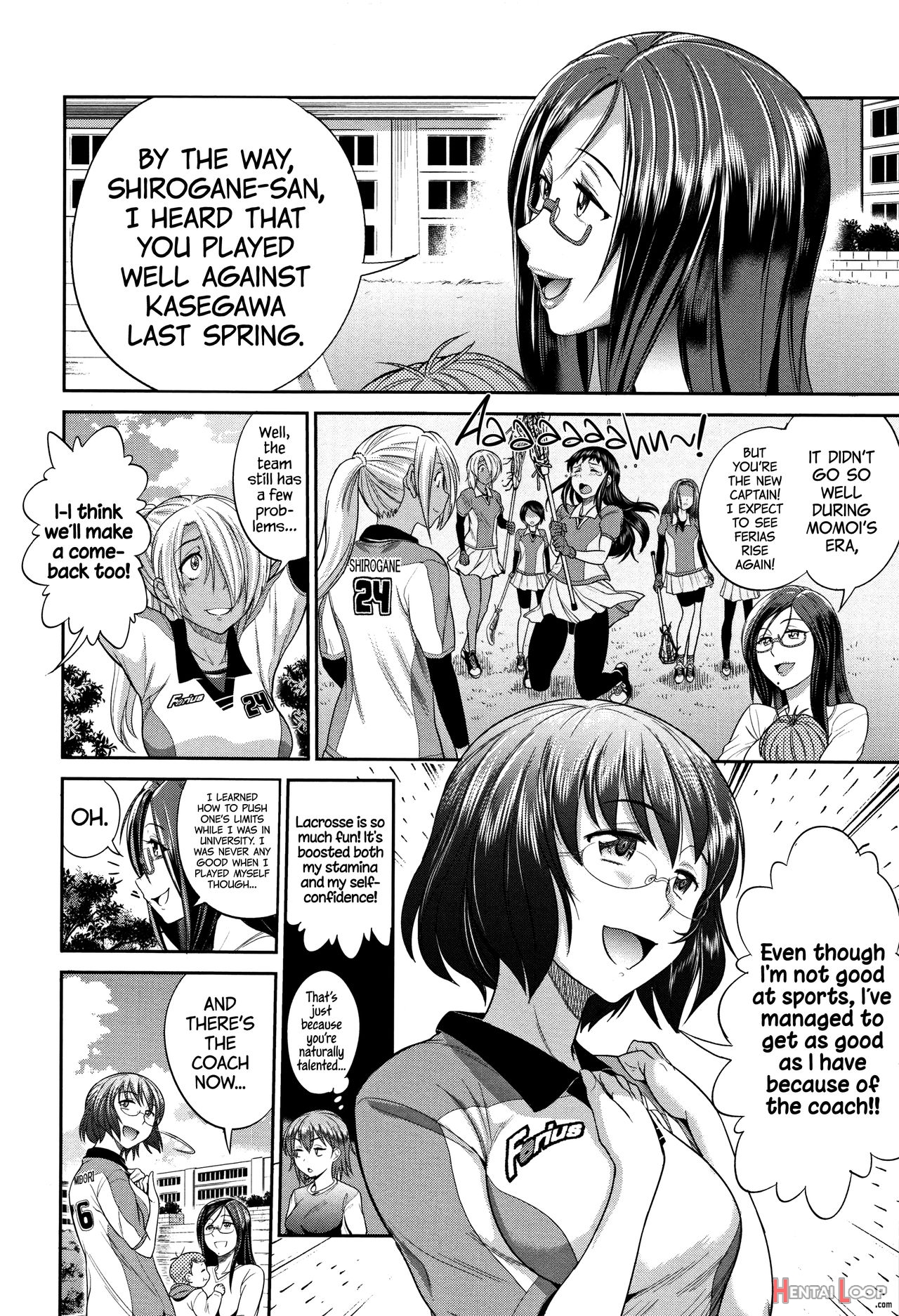 Joshi Lacu! - Girls Lacrosse Club ~2 Years Later~ =the Lost Light= page 14