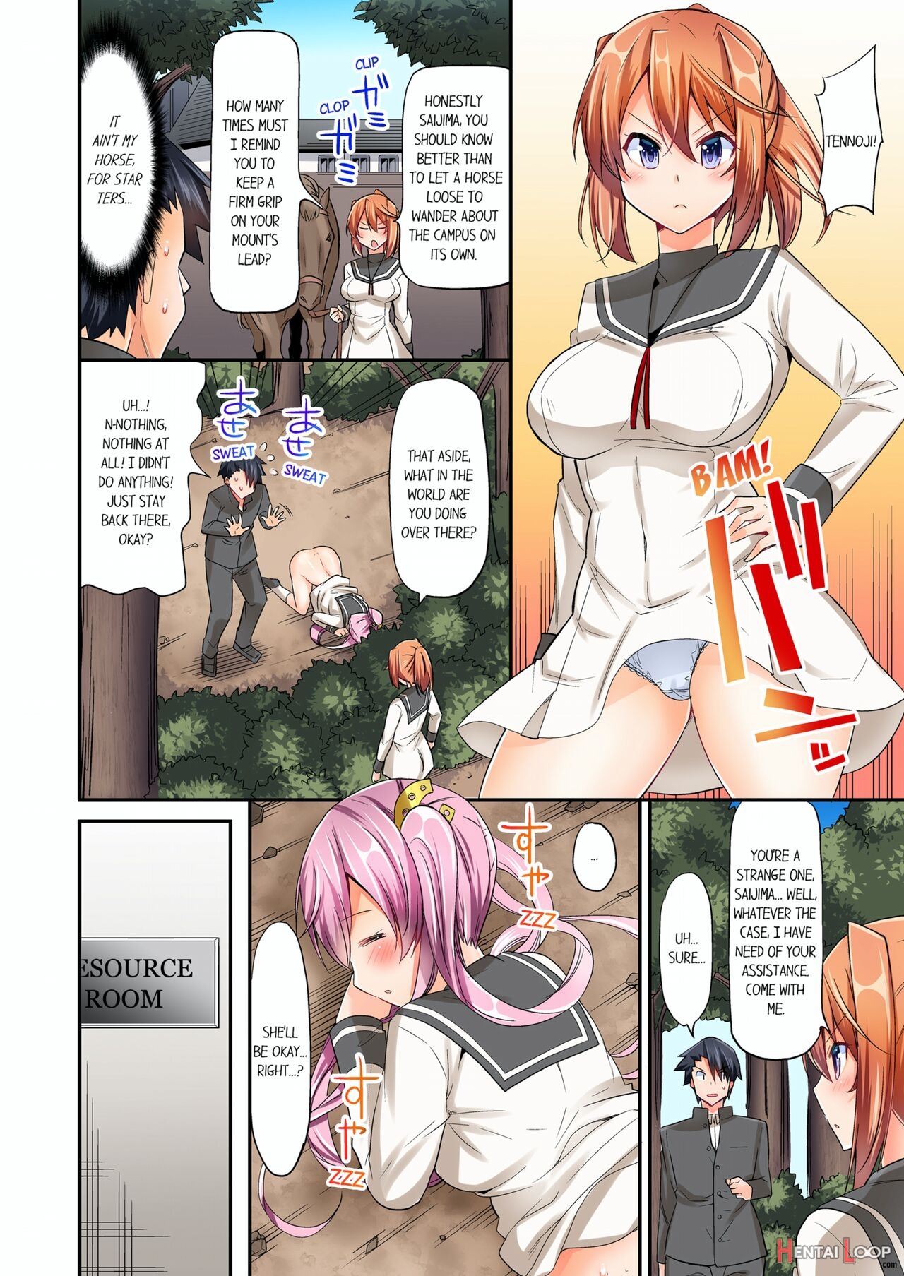 Jouba Joshi Ni Kijouraretai Tsu! page 61