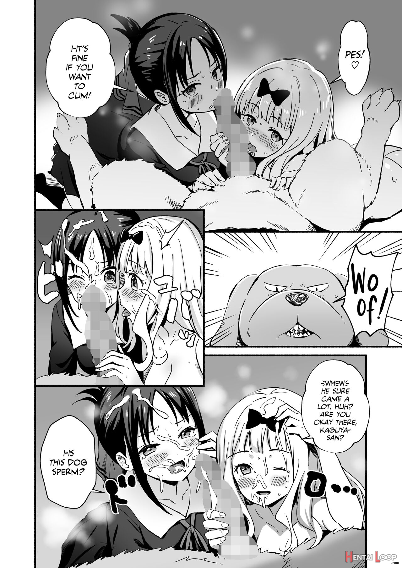 Kaguya-san Takes Care Of Pes's Sexual Urges! page 16