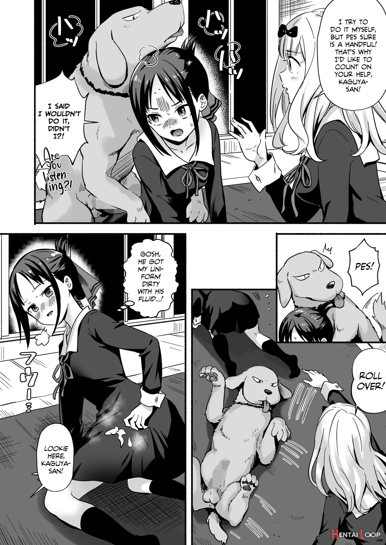 Kaguya-san Takes Care Of Pes's Sexual Urges! page 5