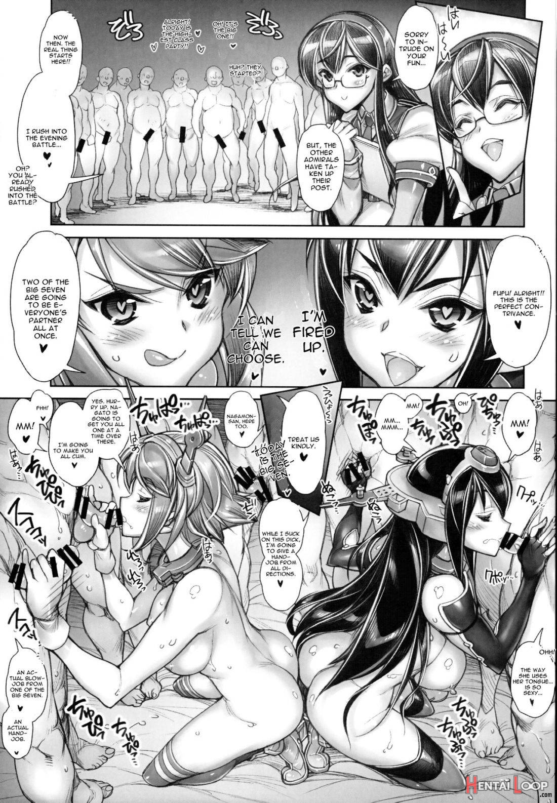 Kancolle -sex Fleet Collection- Nagato Mutsu page 12